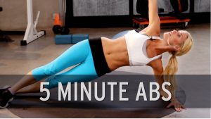 5-Minute Workout to Lose Belly Fat at Home